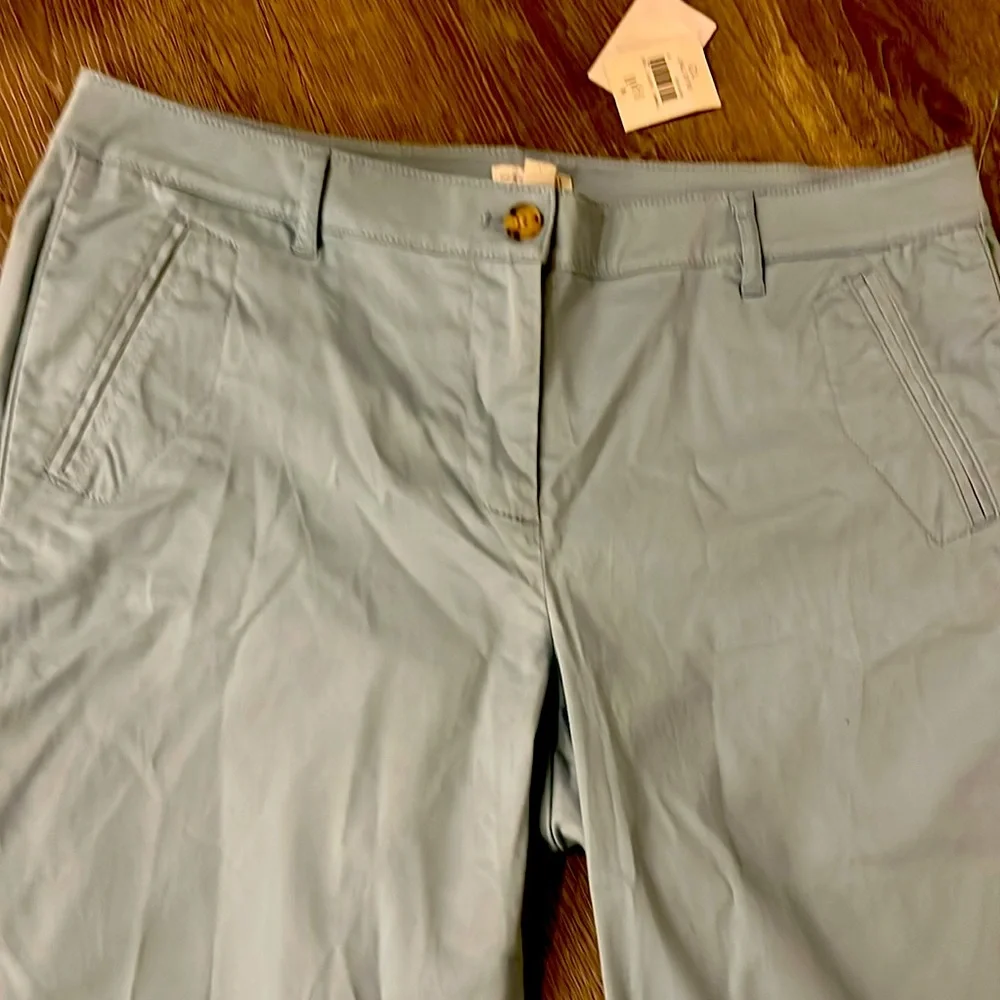 JJill Live in Chino roll up pants NWT - Picture 2 of 6